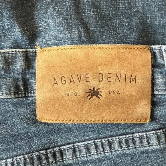 Agave Denim Men’s The Rocker Slim Straight Jean Medium Wash Size 36 - Picture 10 of 14